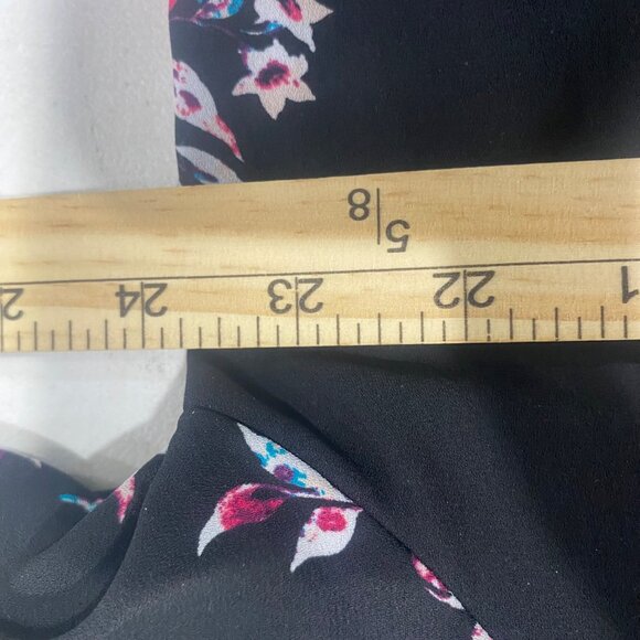 The Pioneer Woman‎ Boho Blouse  XL Floral Long Sleeves Peasant Flowy Lightweight - Picture 8 of 11